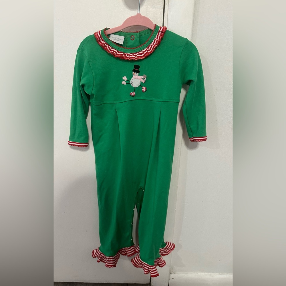 Snowman Romper 12-18 months